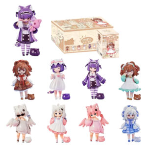 Coco Little Laurie Blind Box Handmade Cute Ornaments anime Baby Bear Girl Cat Sister Birthday Gift Doll