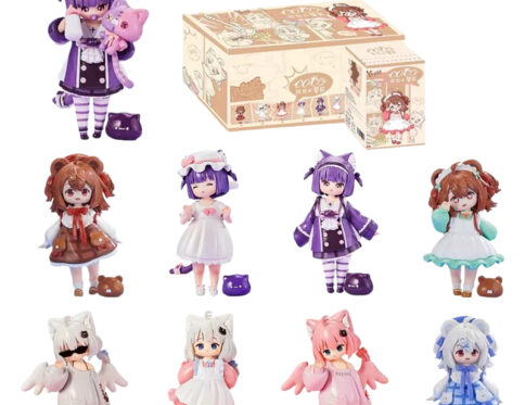 Coco Little Laurie Blind Box Handmade Cute Ornaments anime Baby Bear Girl Cat Sister Birthday Gift Doll