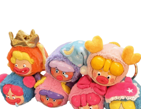 Authentic Ugly Cute Family Pajama Party Plush Series Blind Box Trendy Play Handmade Doll Gift Ornament Toy