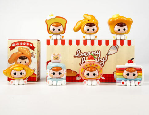 Creamy Chestnut Baking Series Blind Box Creative Desktop Decor Trendy Figurine Cute Girls Birthday Gift Toys