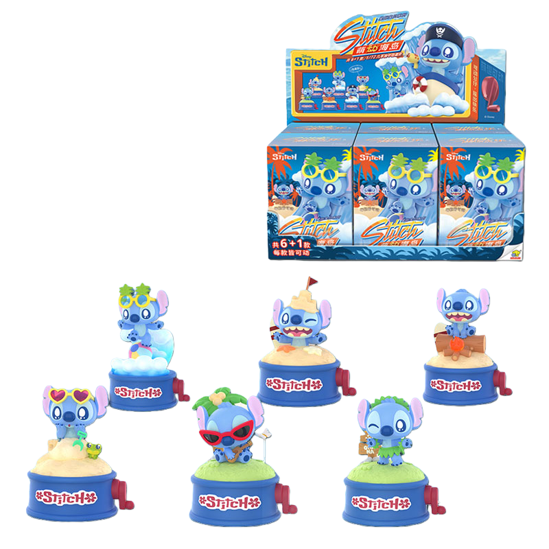 Disney Stitch Cute Island Blind Box Handmade Ornament Interstellar Baby Stitch Trendy Play Gift