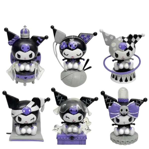 Sanrio Kuromi Blind Box Dark Night Story Cute Figurine Trendy
