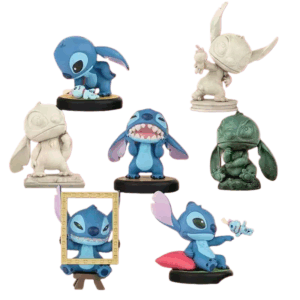 Stitch Art Museum Blind Box Disney Interstellar Stitch Handmade Ornament Female Birthday Gift Trendy Toy