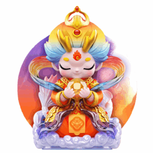 The mascot of the Chinese zodiac the Year of the Loong, Long Chenchen, handmade tabletop decoration, dragon doll, birthday gift