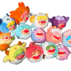 Authentic Ugly and Cute Family Twelve Constellation Plush Series Blind Box Trendy Play Handmade Doll Cute Baby Gift Pendant