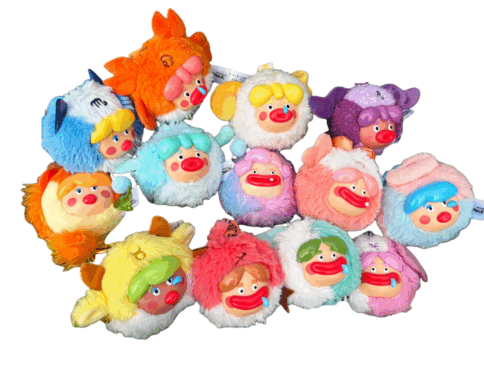 Authentic Ugly and Cute Family Twelve Constellation Plush Series Blind Box Trendy Play Handmade Doll Cute Baby Gift Pendant