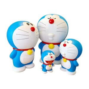 Doraemon Piggy Bank New Edition Machine Cat Large Money Jar Wealth Attracting Cat Cute Gift Home Decor Ornaments
