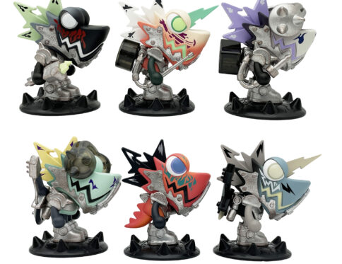 LAMTOYS Chameleon Blind Box 8th Generation Waste Soil Band Trendy Play Handmade Ornament for Boys Toy Gift Internet Celebrity New Style