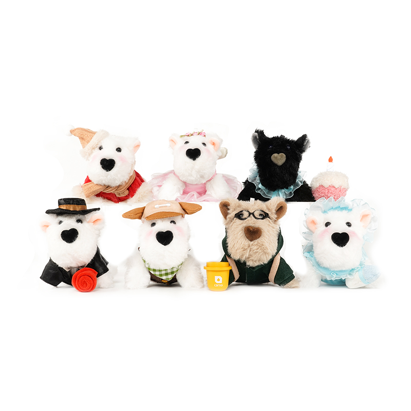 Authentic Plush Puppy Blind Box Series Cute Trendy Play Accessories Handmade Girl Birthday Gift Doll Ornament