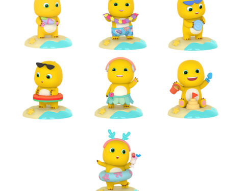 Milk Dragon Swinging Music Blind Box Cute Office Desktop Doll Ornament Trendy Handmade Cute Birthday Gift