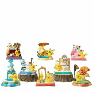 Pok é mon blind box Pikachu and his friends handmade trendy toy dolls as birthday gifts