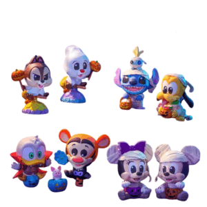 HotToys Disney Pumpkin Party COSBI Blind Box Mini Doll Ornament Handmade Trendy Gift