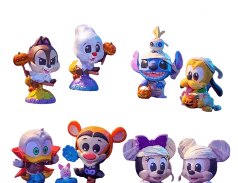 HotToys Disney Pumpkin Party COSBI Blind Box Mini Doll Ornament Handmade Trendy Gift