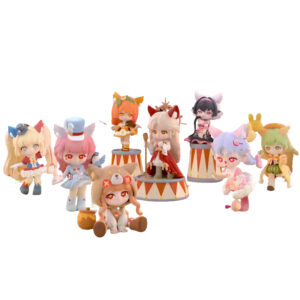 Genuine Miroo Circus Carnival Series Blind Box Little Fox Ornament Trendy Toy Doll Handmade Birthday Gift