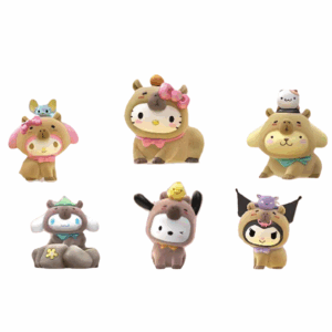 Sanrio Buddha-like Capybara Series Blind Box Cute Desk Ornament Gift Toy Girl Kiki