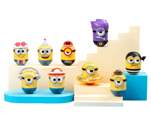 小黄人大眼萌不倒翁第2弹 潮流周边盲盒桌面摆件玩具礼物