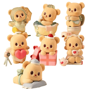 Butter Bear Blind Box Leisure Time Series Trendy Doll Plush Handmade Doll Female Birthday Gift Ornament