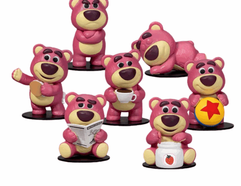 Toy Story Strawberry Bear Hug Brother Trendy Play Blind Box Handmade Doll Desktop Ornament Birthday Gift